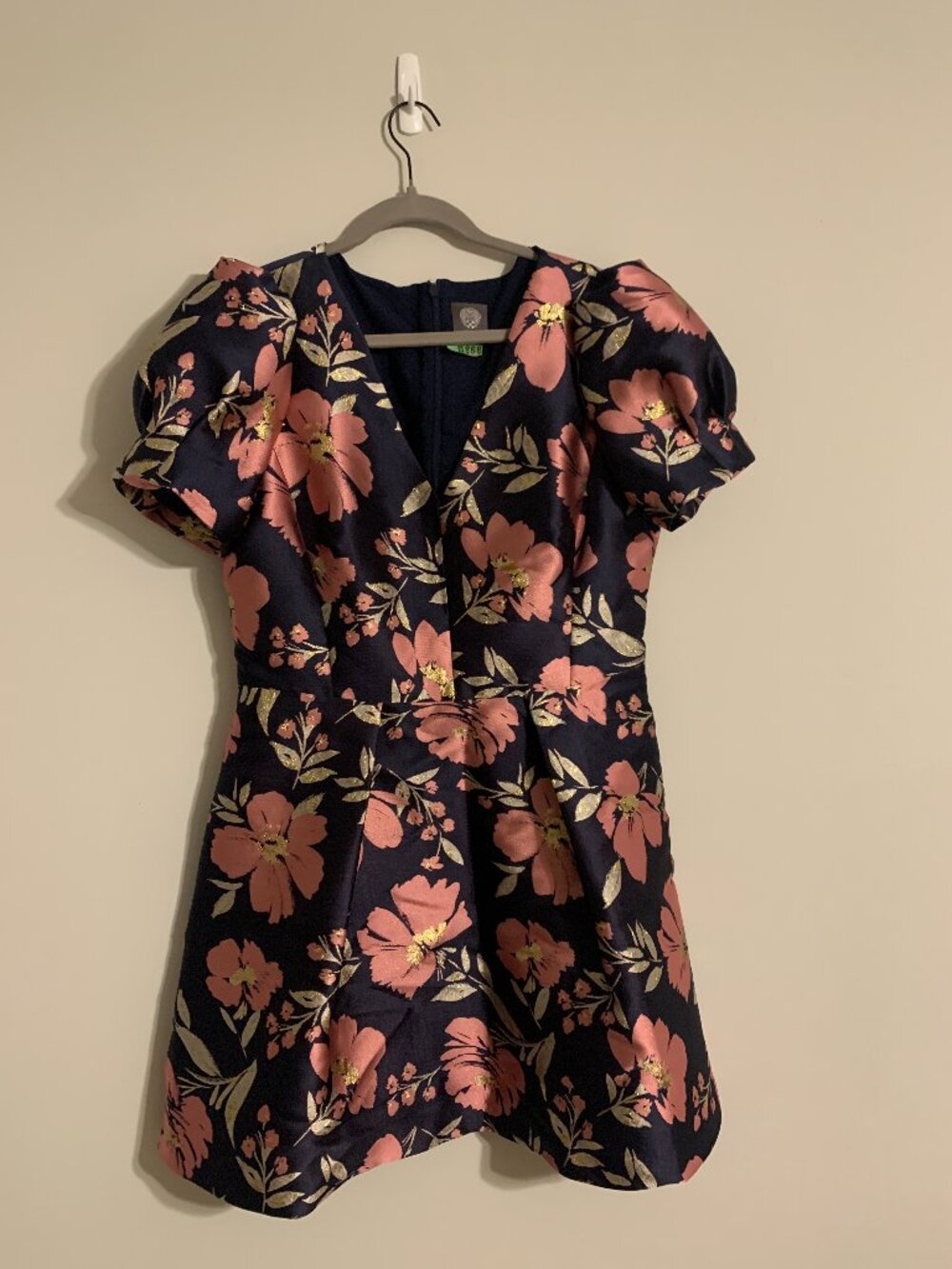 Vince Camuto Mini Floral Dress, Size 14